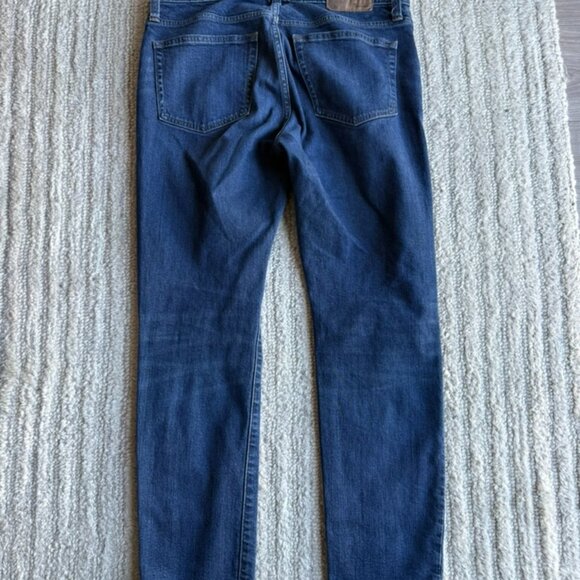 Madewell Athletic Slim Jeans Blue W33 L30 - Picture 4 of 4